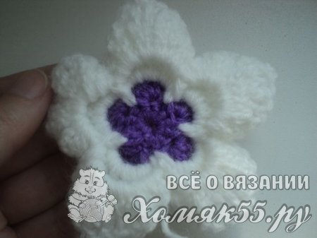 Закладка вязаная крючком