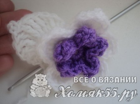 Закладка вязаная крючком