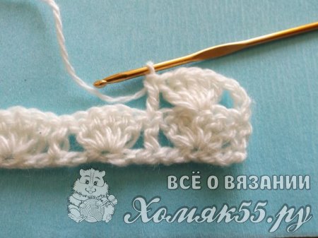 Вяжем пончо для девочки крючком