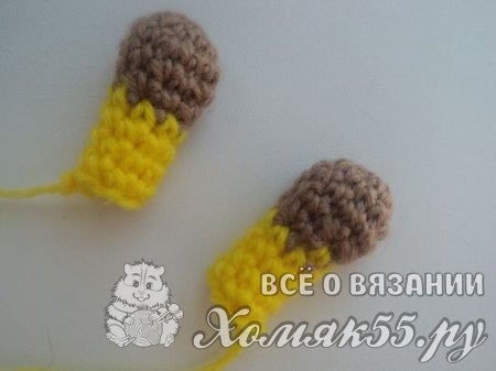 Жираф крючком