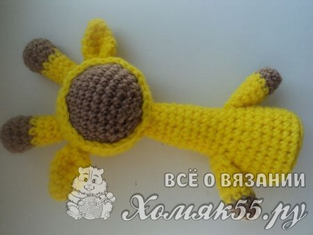 Жираф крючком