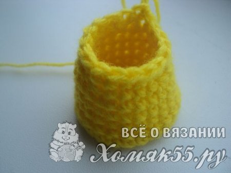 Жираф крючком