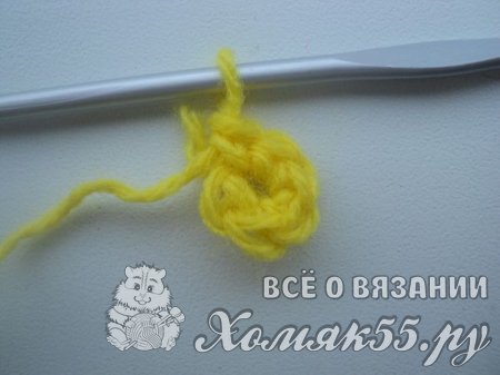 Жираф крючком