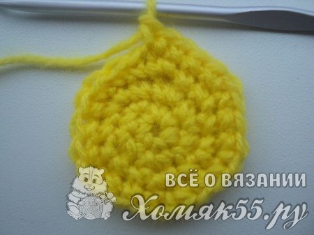 Жираф крючком