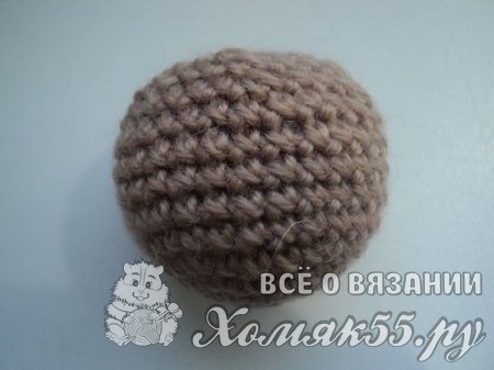 Жираф крючком