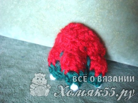 Сова крючком из африканских мотивов