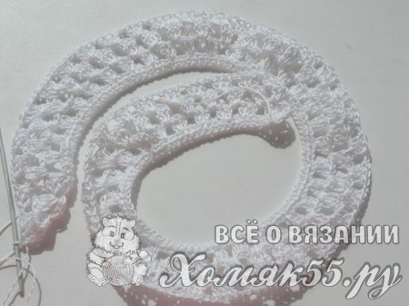 Летний комплект для девочки. Вязание крючком + шитьё