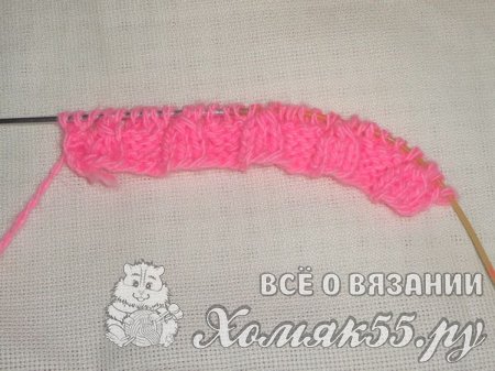 Мастер-класс «Вязаный слюнявчик»