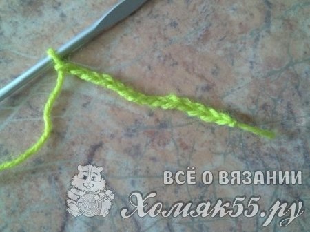 Зеленые пинетки крючком
