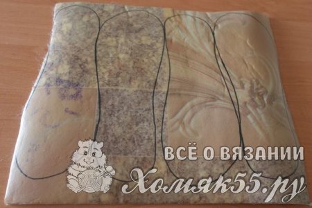 Вязаные тапочки «Солнечное настроение»