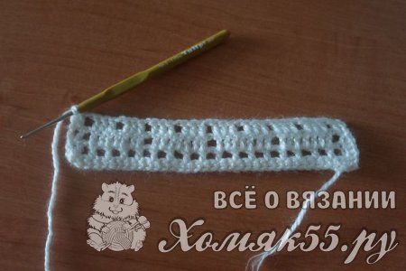 Салфетка крючком