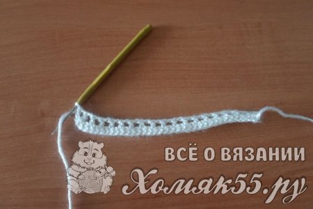 Салфетка крючком