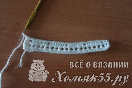 Салфетка крючком