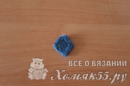 Прихватка крючком «Совенок»
