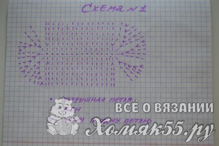 Пинетки крючком «Кудряшки»