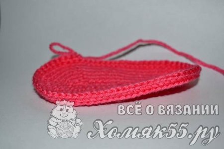 Пинетки крючком «Кудряшки»