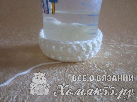 Чехол для детской бутылочки крючком