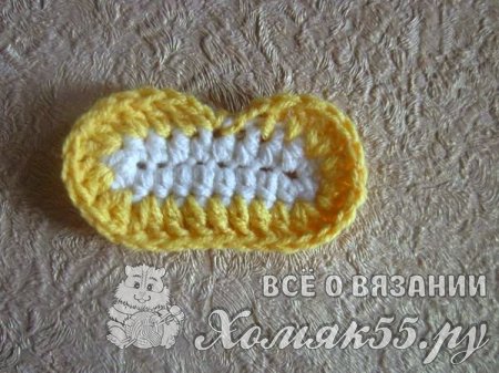 Чехол для детской бутылочки крючком