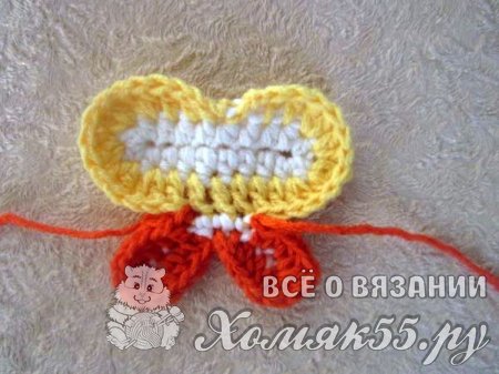 Чехол для детской бутылочки крючком