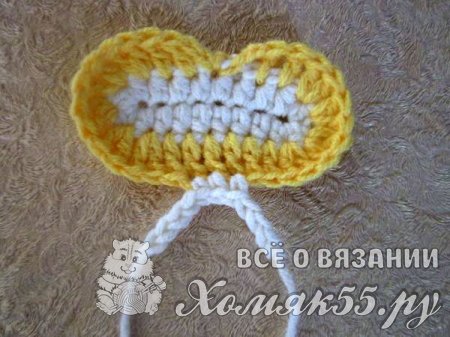 Чехол для детской бутылочки крючком