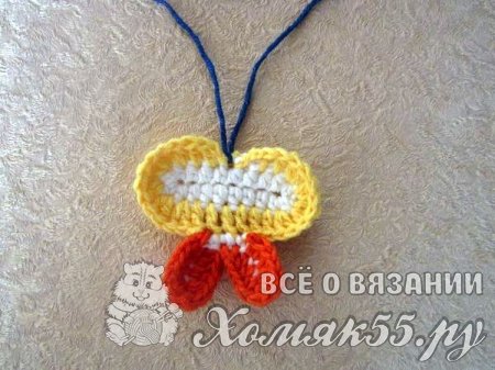 Чехол для детской бутылочки крючком