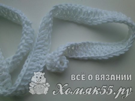 Летний топ крючком