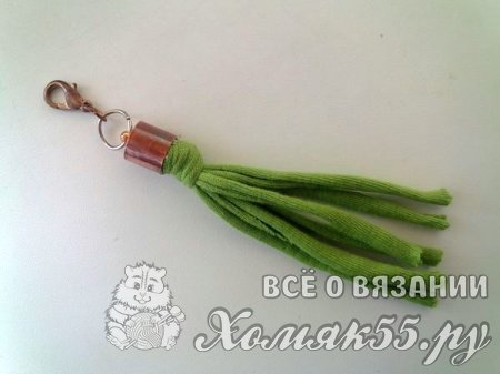 Сумка крючком из трикотажной пряжи