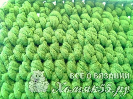 Сумка крючком из трикотажной пряжи