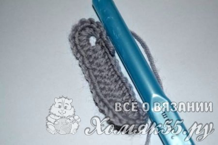 Пинетки для мальчика крючком