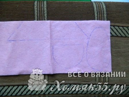 Как сшить пинетки из фетра