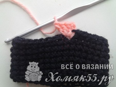 Как связать митенки крючком
