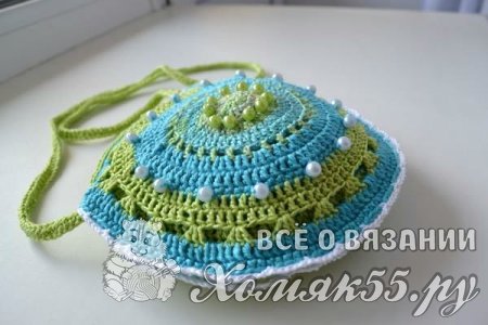 Сумочка крючком для девочки