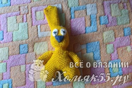 Заяц вязаный крючком