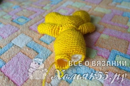 Заяц вязаный крючком