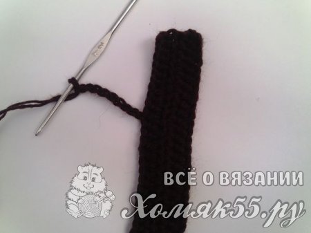 Закладка для книги крючком