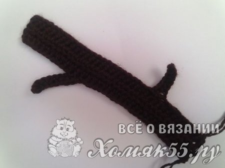 Закладка для книги крючком