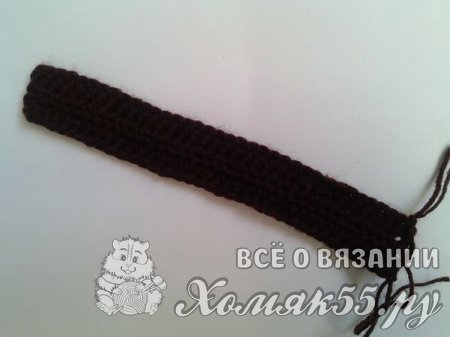 Закладка для книги крючком