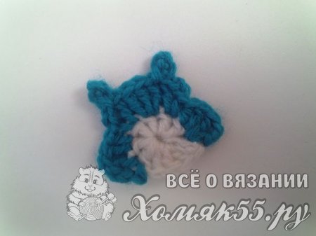 Закладка для книги крючком