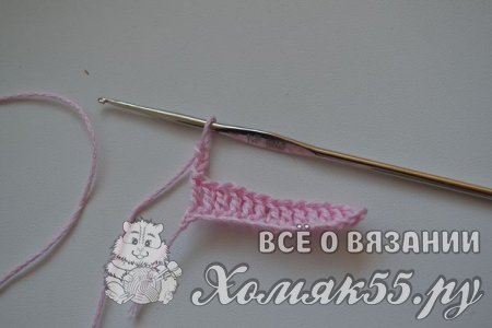 Повязка для девочки крючком