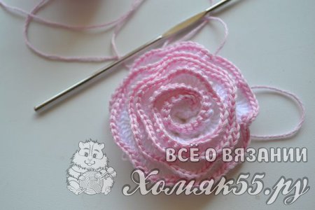 Повязка для девочки крючком
