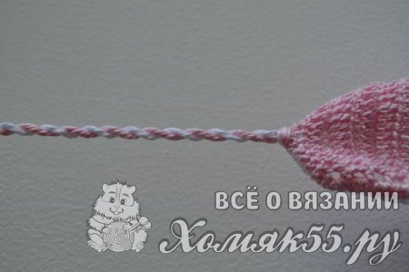 Повязка для девочки крючком