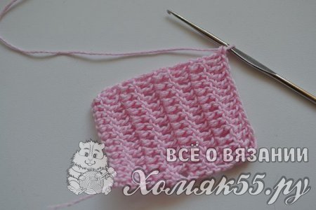 Повязка для девочки крючком