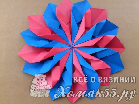 Снежинка из бумаги своими руками