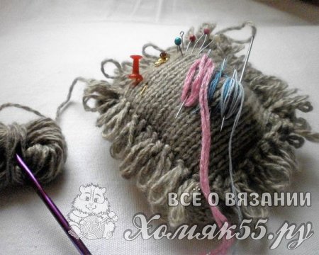 Игольница спицами