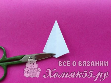 Как сделать объемную трехслойную снежинку из бумаги