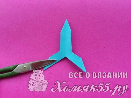 Как сделать объемную трехслойную снежинку из бумаги
