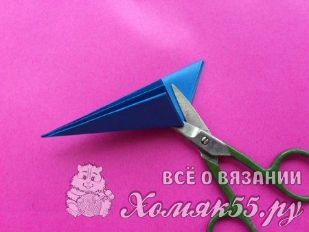 Как сделать объемную трехслойную снежинку из бумаги