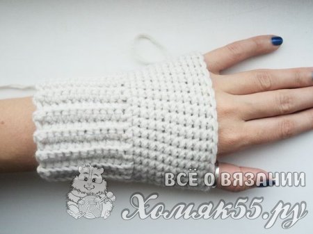 Варежки крючком