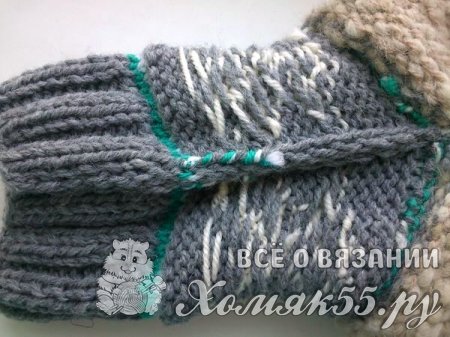Вязаные носки