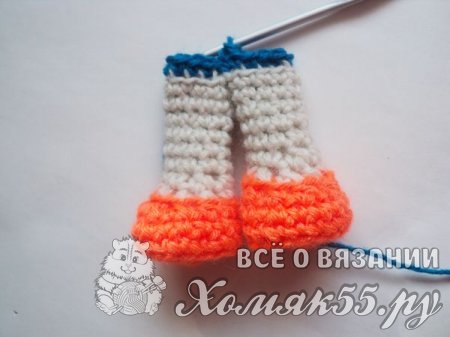 Петух крючком